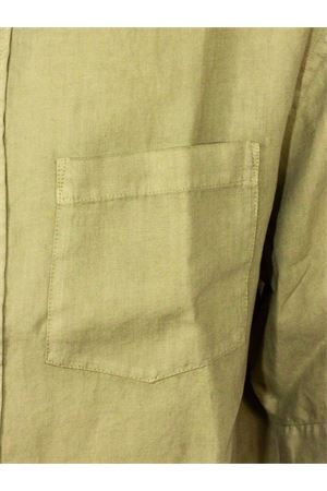 Green linen shirt MAURO GRIFONI | G6AB0041ABU73G